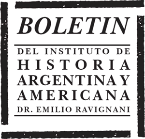Boletín del Instituto de Historia Argentina y Americana Dr. Emilio Ravignani
