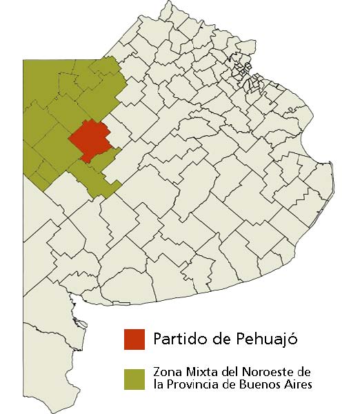 Moreno. Mapa 1