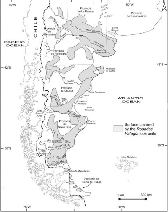 Patagonia Argentina Map. Figure 1: Location map of