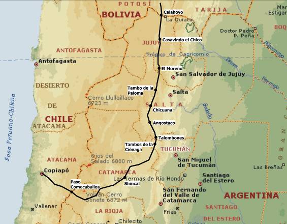 La ruta de Diego de Almagro en el territorio argentino: un aporte desde la perspectiva de los caminos prehispánicos