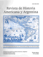 Revista de historia americana y argentina